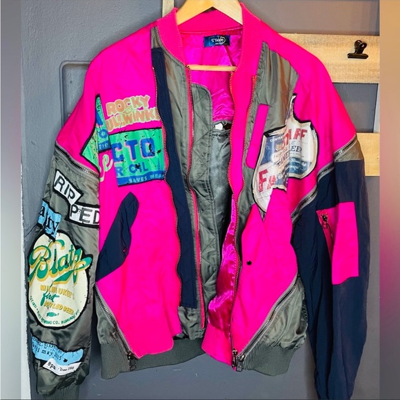 Custom Bomber Jacket by Korean Designer S Room🇰🇷 - Picture 2 of 16